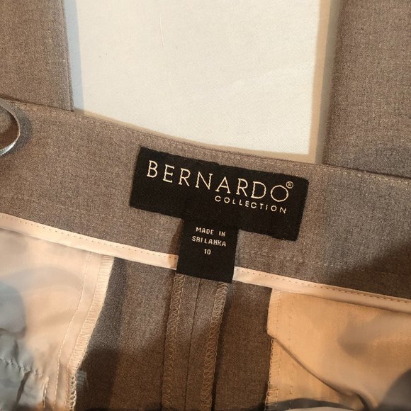 Bernardo Collection 10 Gray Dress Pants - Picture 3 of 4